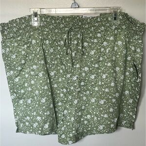 SO floral pull on shorts